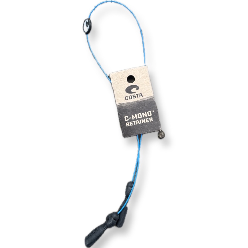 Costa Blue and Black C-Mono Retainer - sunglasses leash